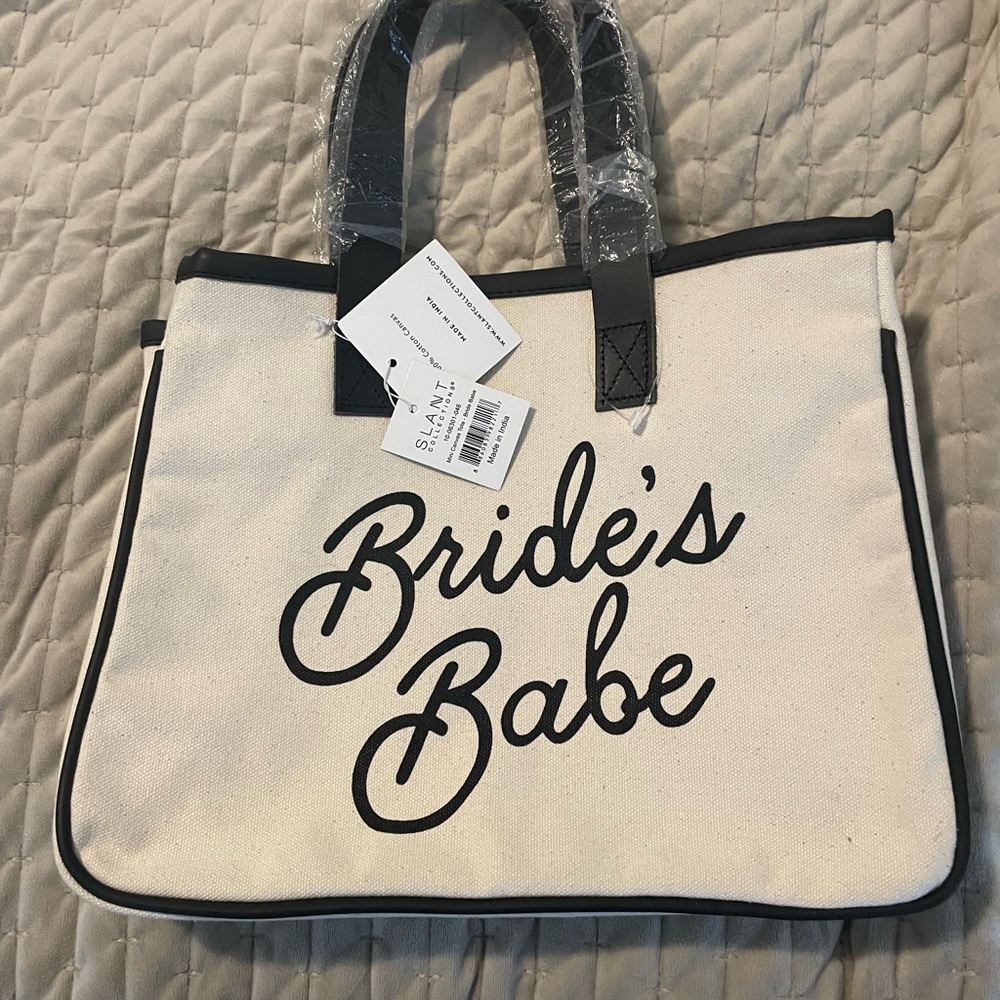 Bride's Babe Canvas Tote